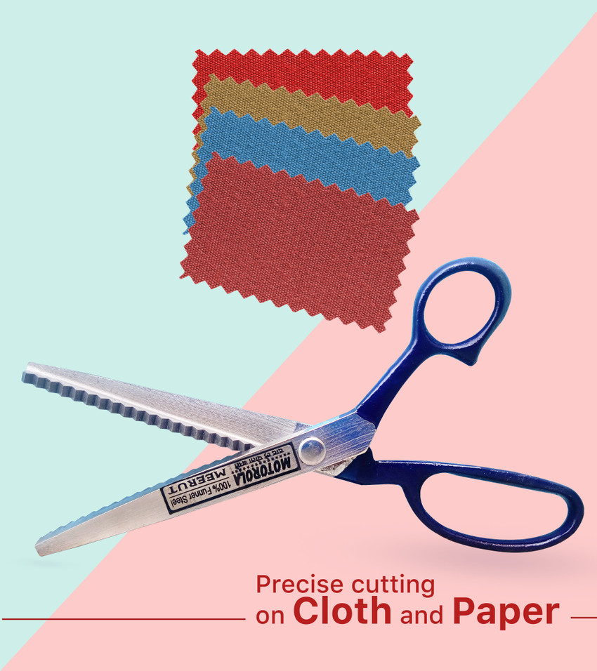 Zig zag cutting scissors deals