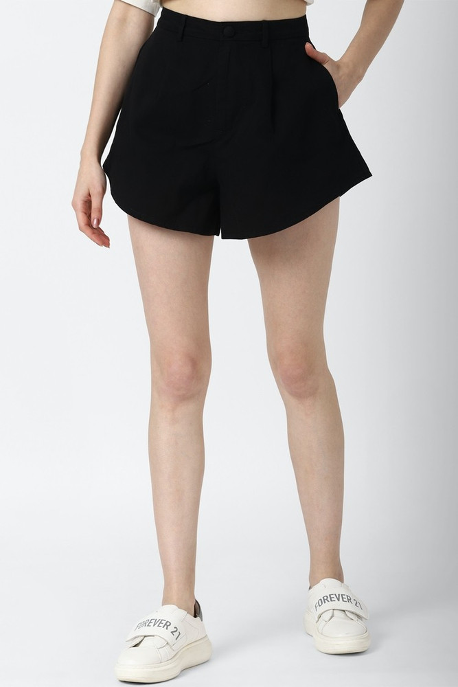 Forever 21 black high waisted shorts discount