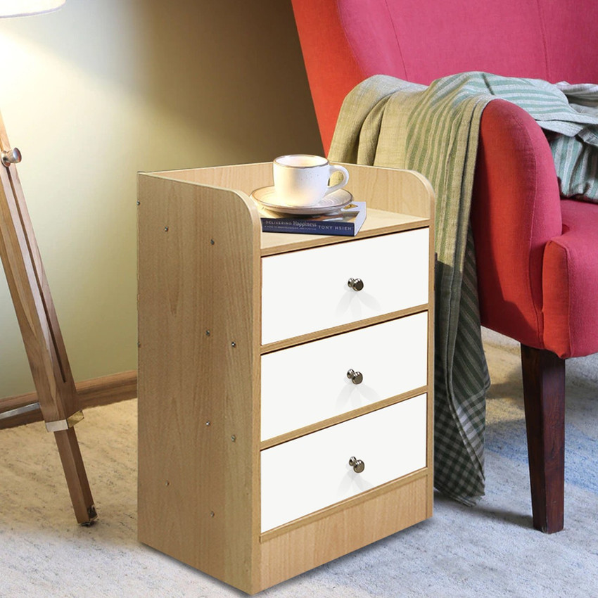 Night table with shop drawers