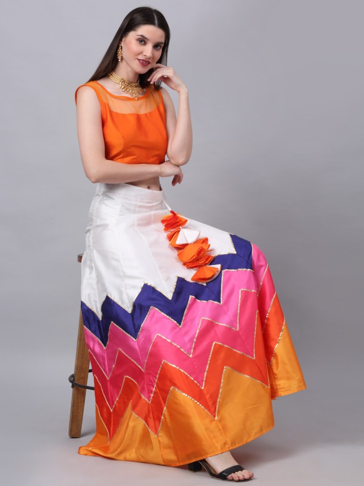 NEUDIS Chevron/Zig Zag Women Flared Multicolor Skirt - Buy NEUDIS  Chevron/Zig Zag Women Flared Multicolor Skirt Online at Best Prices in  India