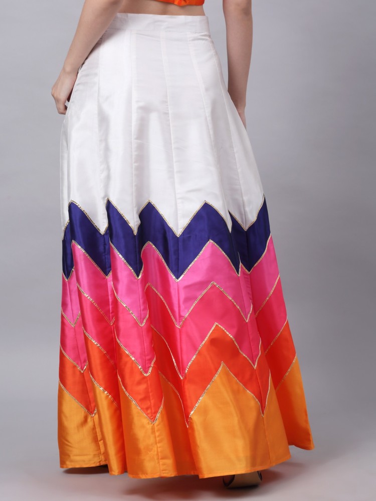 NEUDIS Chevron/Zig Zag Women Flared Multicolor Skirt - Buy NEUDIS  Chevron/Zig Zag Women Flared Multicolor Skirt Online at Best Prices in  India