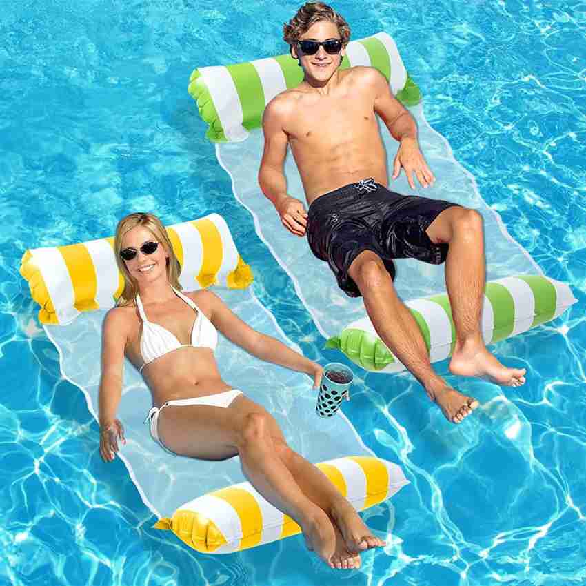 Inflatable swimming floating sales hammock