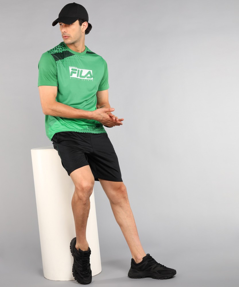 Fila t sale shirt and shorts