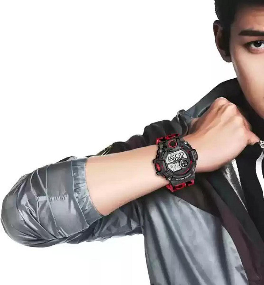 Bright red hotsell g shock