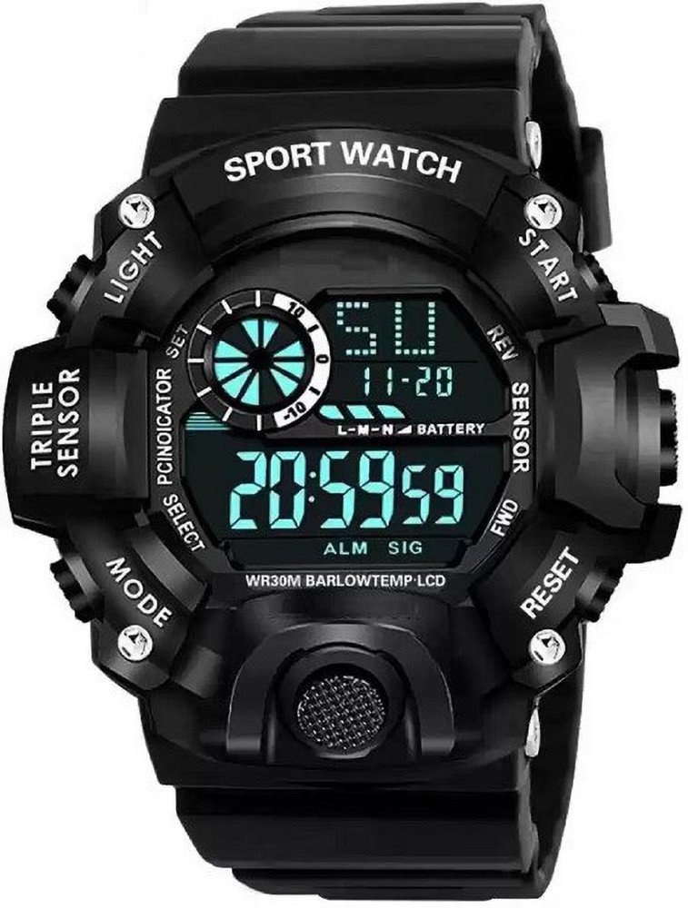 bright arts Digital Watch For Boys Buy bright arts Digital Watch For Boys G Shock Full Black Sports Watch For Boys Kids Online at Best Prices in India Flipkart