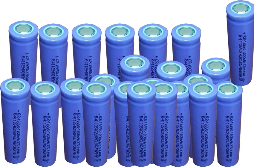 Hongli Lithium ion Cell 1200 mah (it is not AA and AAA Size) (Pack of 23  Piece) Battery - Hongli 