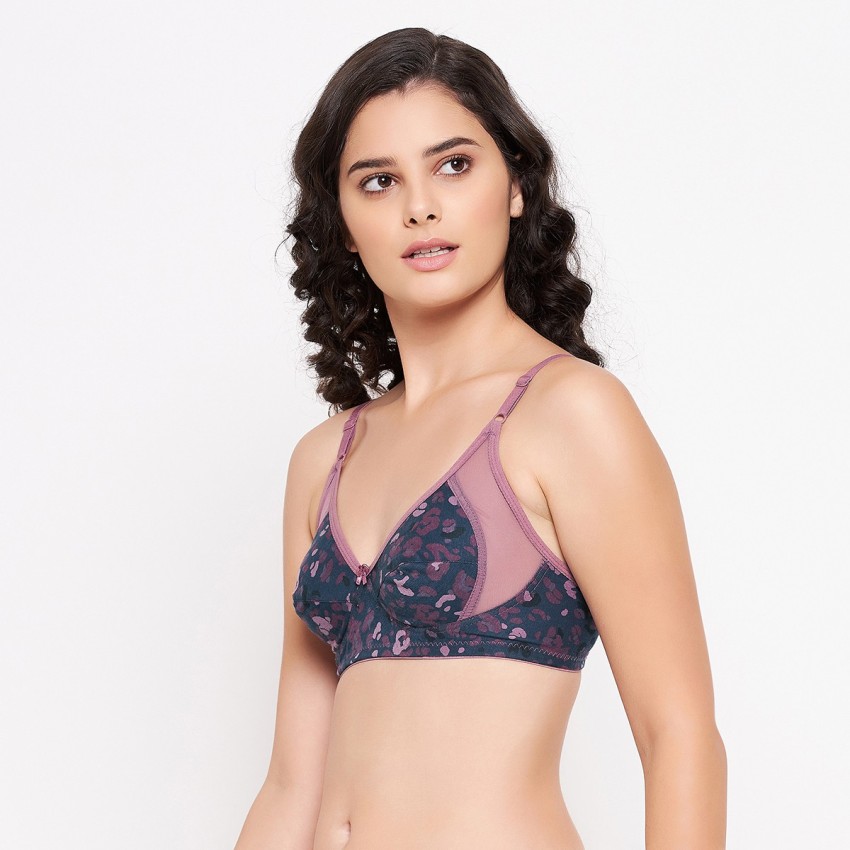 Buy CLOVIA Printed Cotton Non-Padded Bra