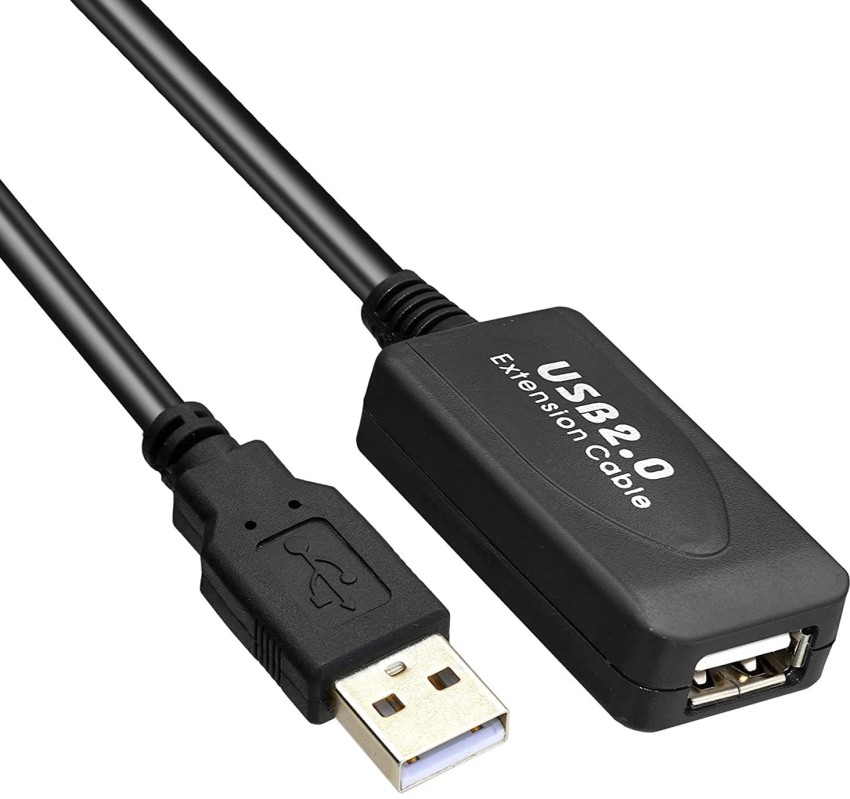Startech 5m USB 2.0 Active Extension Cable 5m 4-stifts USB typ A Hona  4-stifts USB typ A Hane