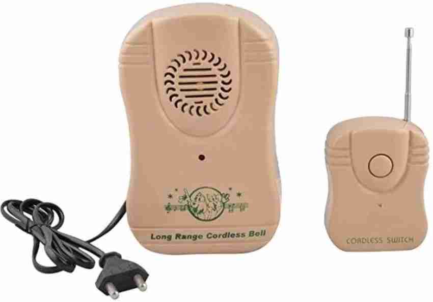VSA Wireless Remote Calling Bell for Office Hard Plastic Body Long