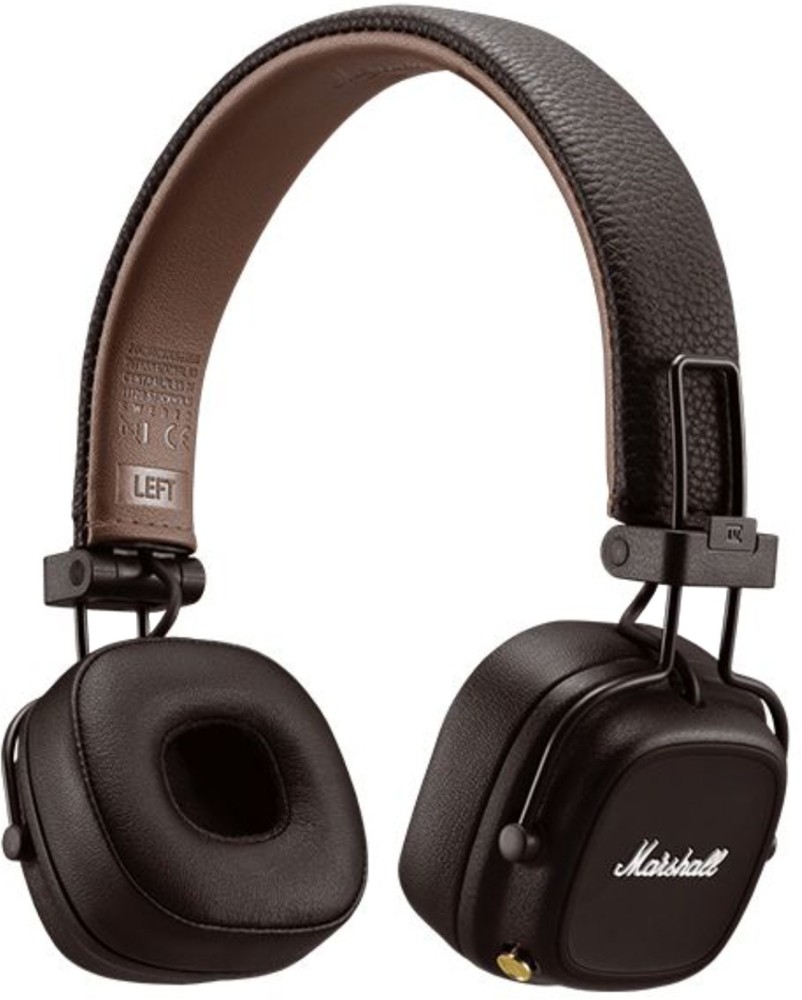 Marshall Major IV On-Ear Bluetooth Headphones - Black - Exotique