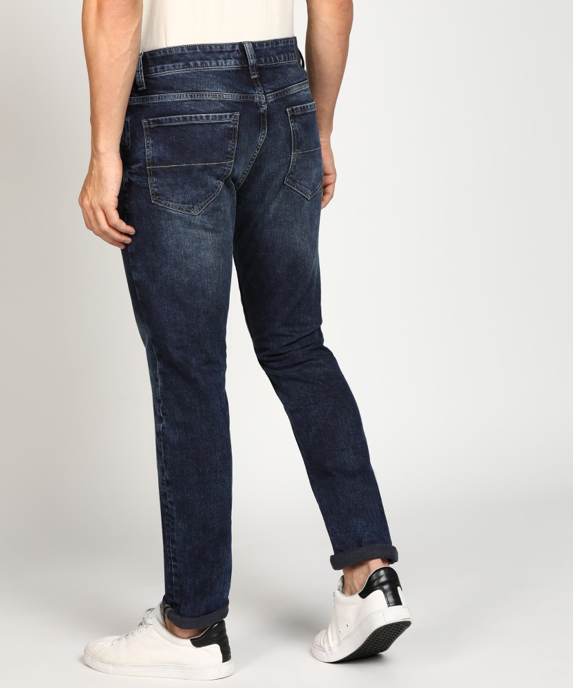 NAUTICA Slim Men Dark Blue Jeans - Buy NAUTICA Slim Men Dark Blue Jeans  Online at Best Prices in India