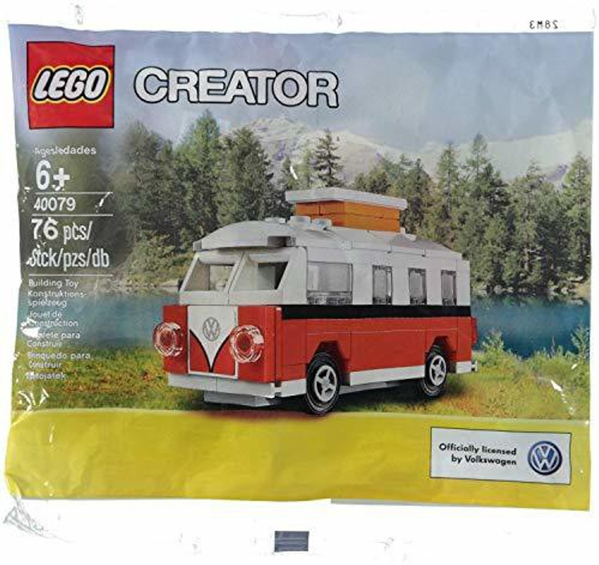 LEGO Creator Volkswagen Camper Van 40079 Polybag 76 Pieces