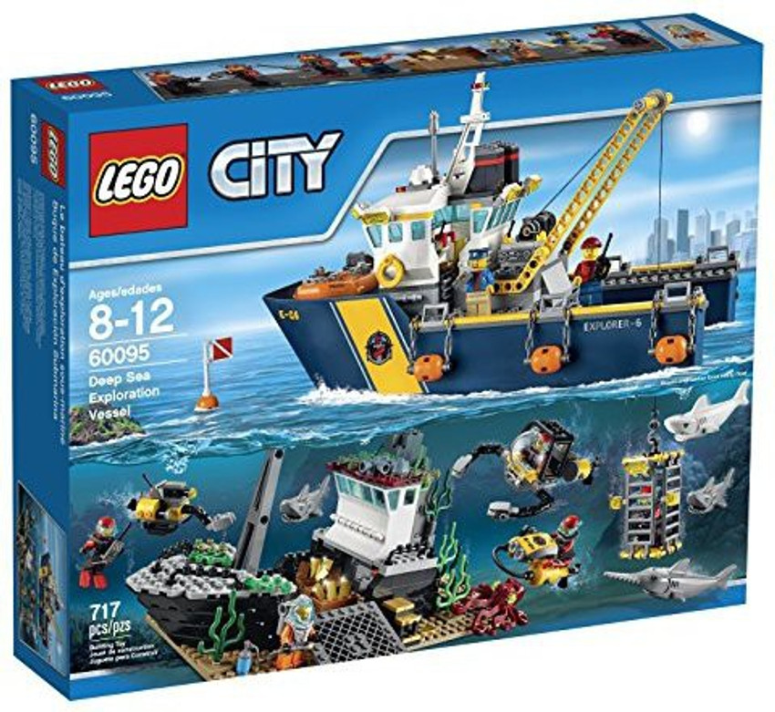 LEGO City Deep Sea Explorers 60095 Exploration Vessel Building Kit City Deep Sea Explorers 60095 Exploration Vessel Building Kit shop for LEGO products in India. Flipkart
