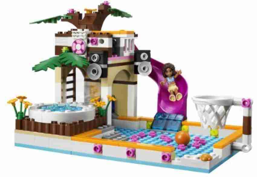 Heartlake store pool lego