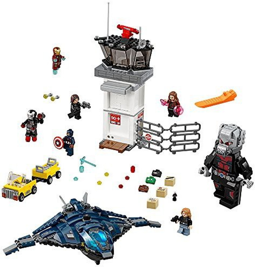 Superhero airport battle lego set deals