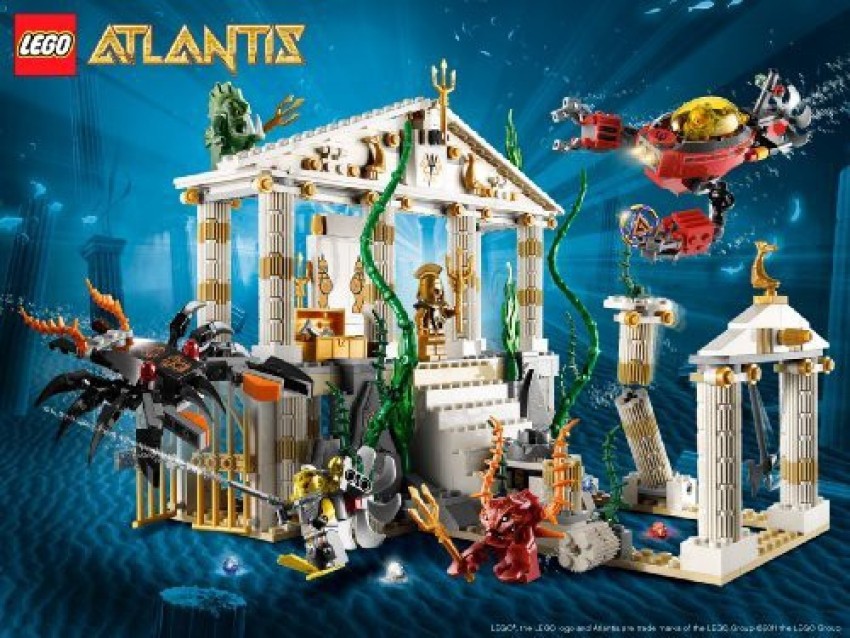 LEGO (Atlantis Submarine City of Atlantis 7985 - (Atlantis