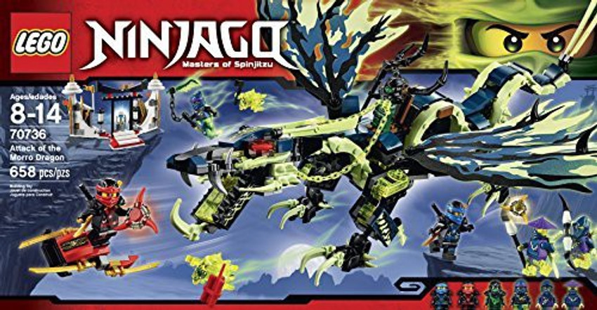 Lego ninjago attack of the morro dragon new arrivals