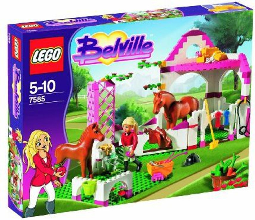 Horse stable deals lego set