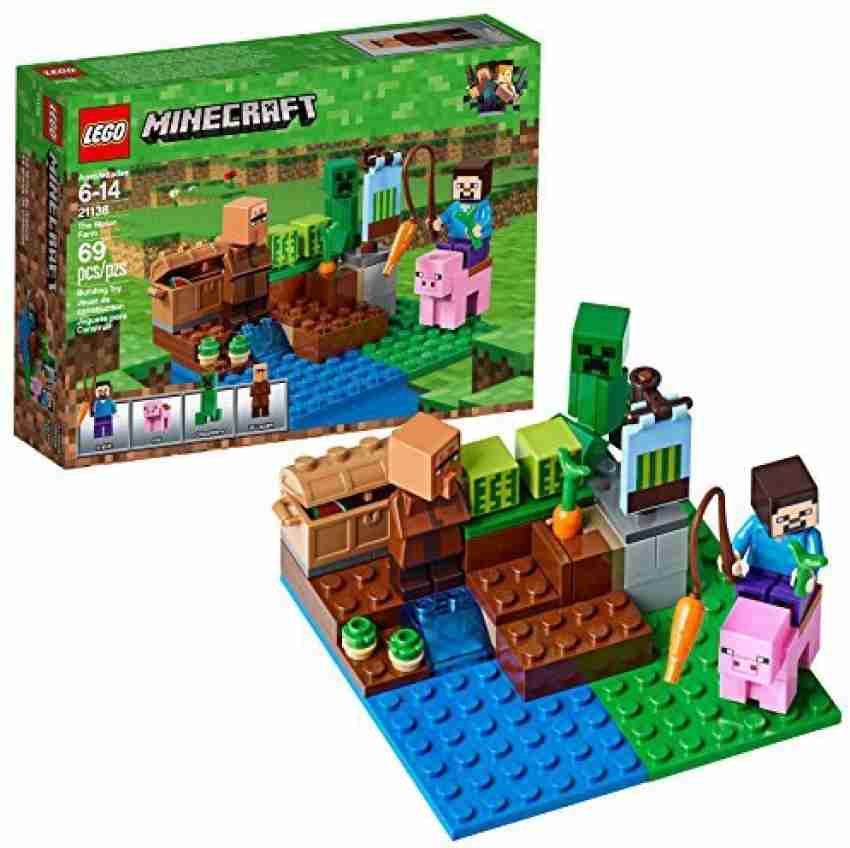 LEGO Minecraft The Melon Farm 21138 Building Kit 69 Piece Price in India Buy LEGO Minecraft The Melon Farm 21138 Building Kit 69 Piece online at Flipkart