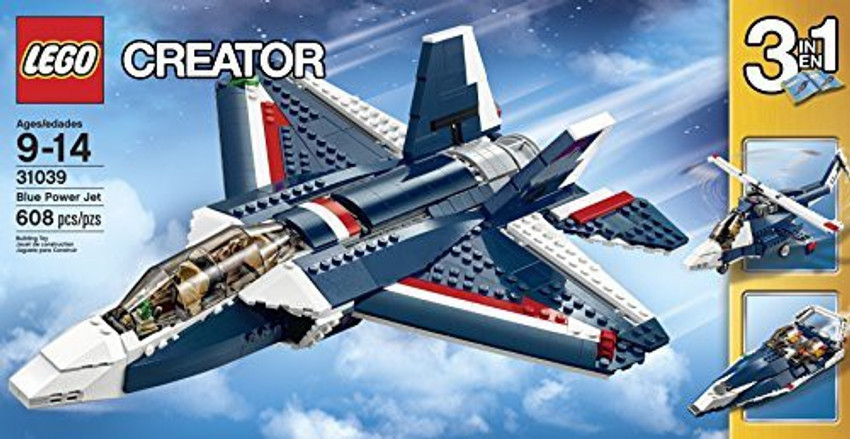 Lego blue jet deals