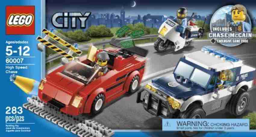 Lego police discount high speed chase