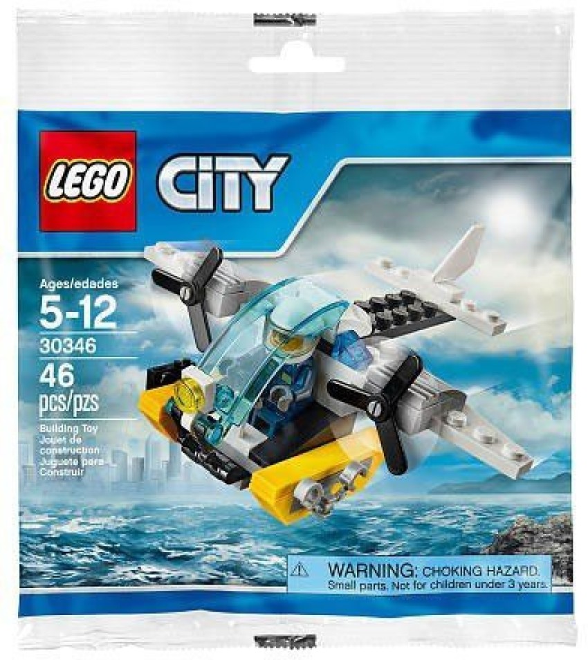 LEGO City Prison Island Helicopter Bagged City Prison Island