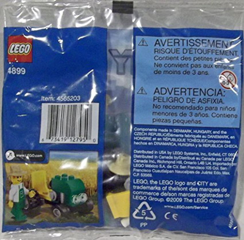 LEGO City Tractor Set 4899 Bagged City Tractor Set 4899