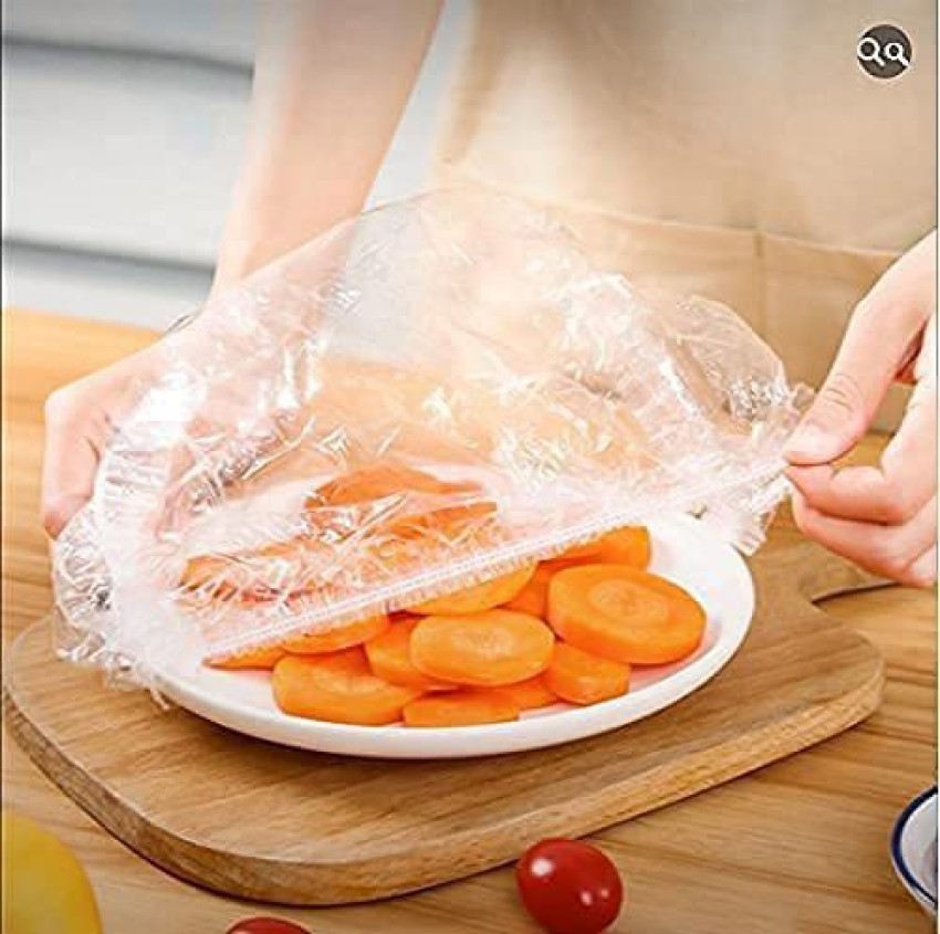 6pcs/set Silicone Stretch Lids, Sealed-bowl Covers, Dust-proof Food Fresh  Keeping Wrap, Microwave And Refrigerator Safe Fresh-keeping Film