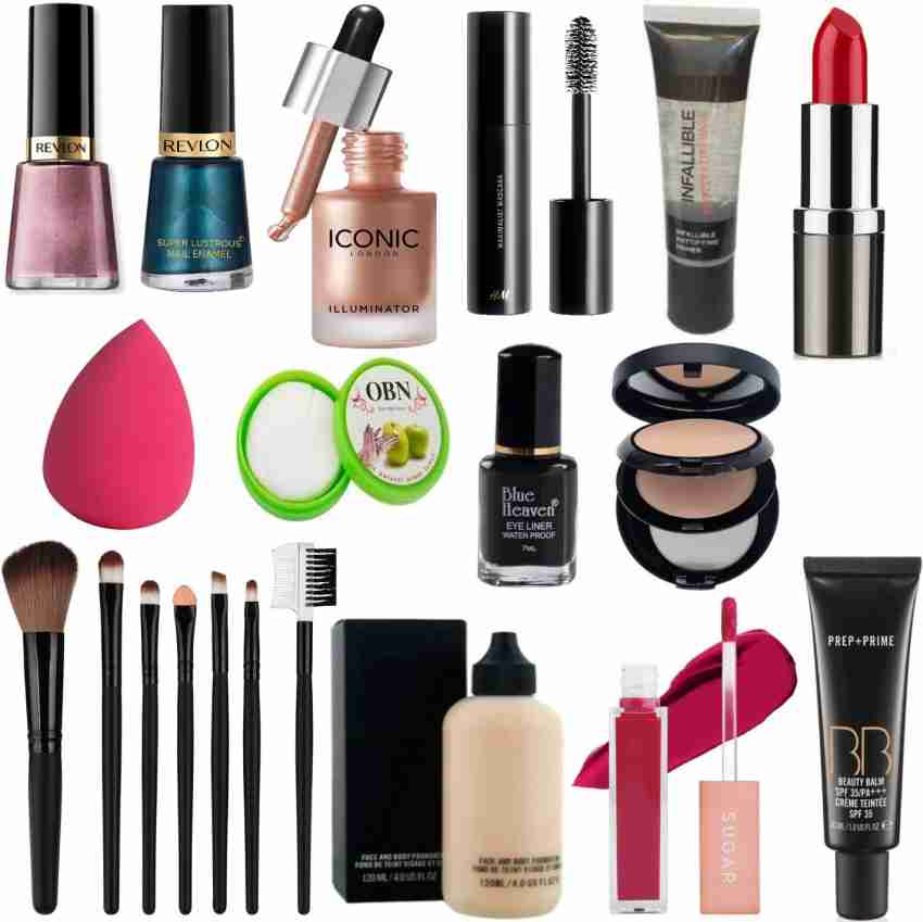 beauty Face Eyes and lips makeup kit combo pack 13 for women & girls - Price in India, Buy beauty station Face Eyes and lips makeup kit combo pack 13 for
