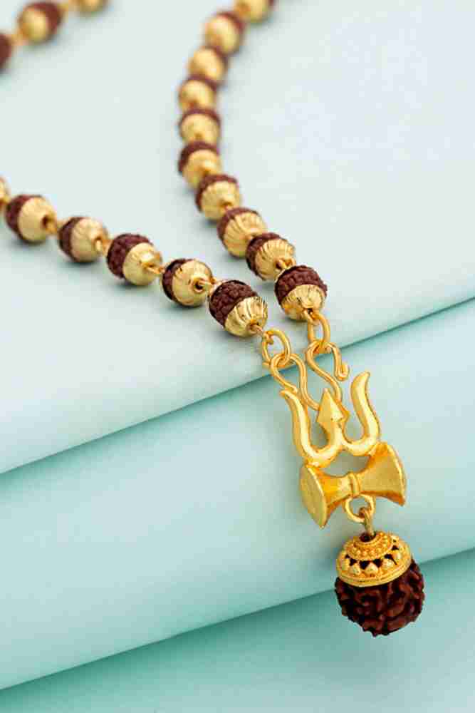 Rudraksh in store gold chain