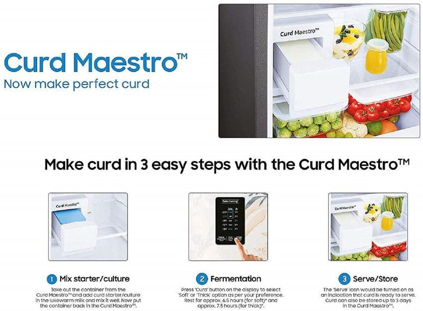 Refrigerator curd maker on sale