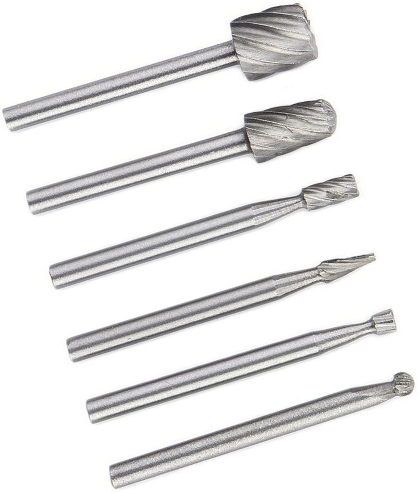metrotools Tool Accessories Kit Mini Drill Bit Set with 3.2mm Mandrel in Electric Drill Grinder Shaft 6Pc Circular Saw Blade 12Pc Wire Brush 6pc HSS Rotary Burs. Rotary Bit Set Price in