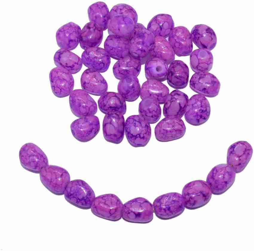 beadwaala Purple Beads Price in India - Buy beadwaala Purple Beads online  at