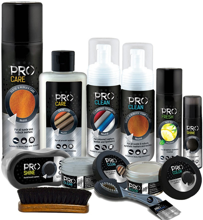 Pro Shoe Care Jumbo Combo for Smooth Suede Leather Shoes Sneaker