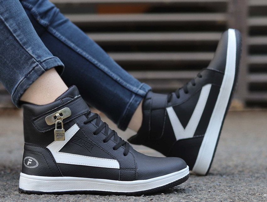 Buy Zixer Mens High Top Ankle Retro Air Original Sneakers  Boys Long  Bike Riding Shoes Grey Online at Best Prices in India  JioMart