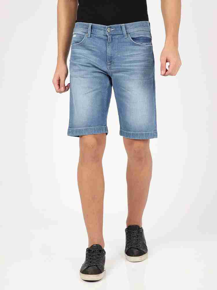 LEE Solid Men Denim Blue Denim Shorts Buy LEE Solid Men Denim Blue Denim Shorts Online at Best Prices in India Flipkart