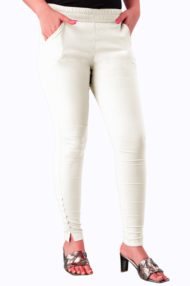White jeggings flipkart new arrivals