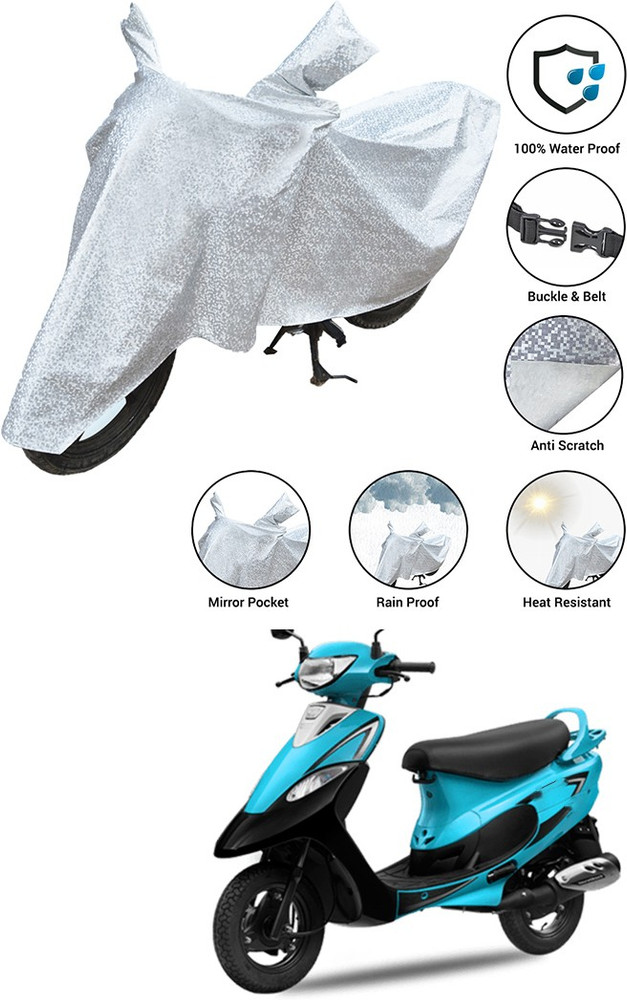 SS FOR YOUR SMART NEEDS Waterproof Two Wheeler Cover for TVS Price