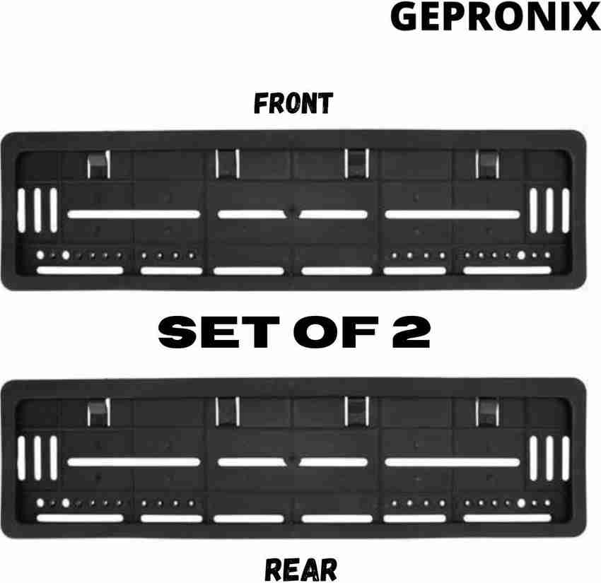 High security car number plate frame hotsell folding for car