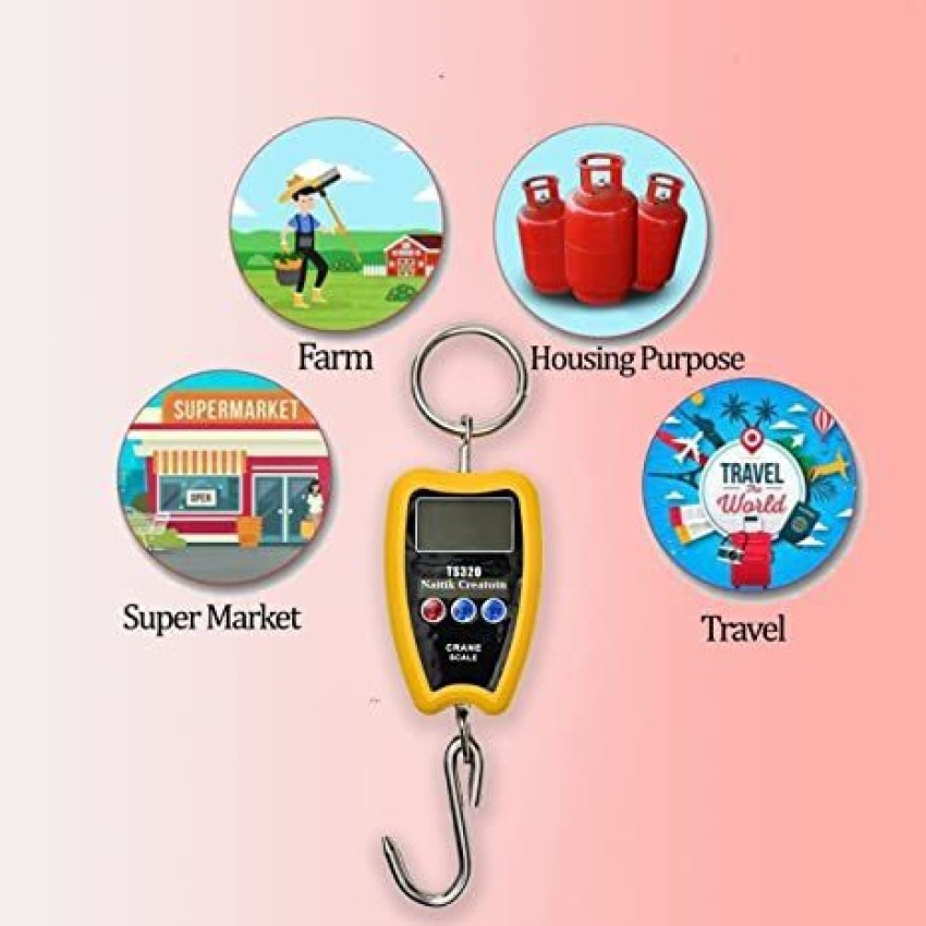 Nac Global 200kg Mini Crane Scale Weight Machine for luggage Agriculture  Fishing Scrap Weighing Scale Price in India - Buy Nac Global 200kg Mini  Crane Scale Weight Machine for luggage Agriculture Fishing