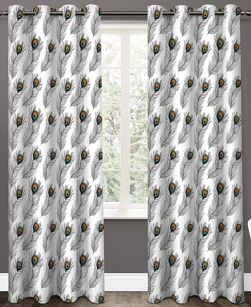 sai fashion 214 cm (7 ft) Polyester Room Darkening Door Curtain  