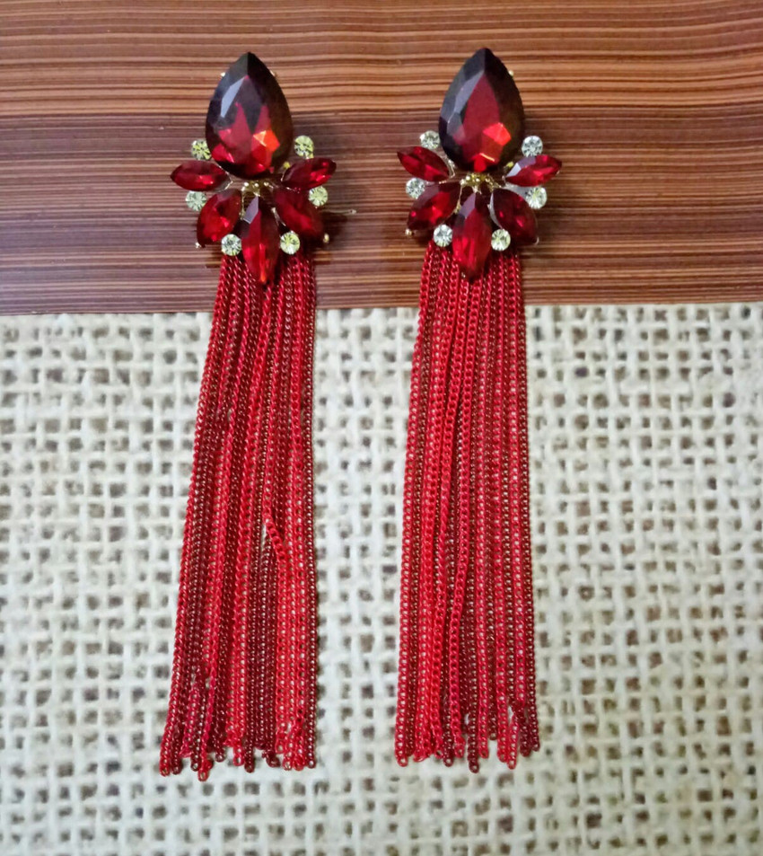 Details more than 180 tassel earrings flipkart best seven.edu.vn
