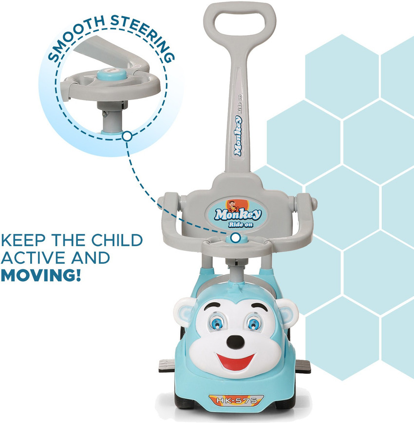 Fisher price push shop car with handle
