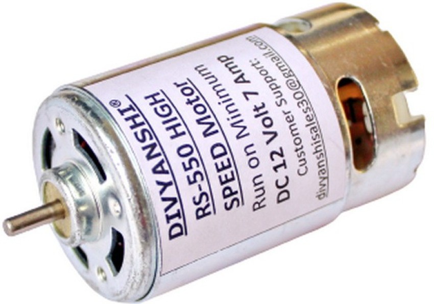 Divyanshi RS-550S High Speed & Torque 12~18V DC Motor(12000~18000 RPM)  Motor Control Electronic Hobby Kit Price in India - Buy Divyanshi RS-550S  High Speed & Torque 12~18V DC Motor(12000~18000 RPM) Motor Control