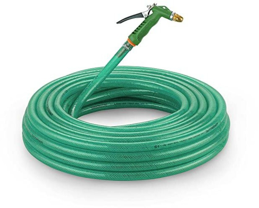 Anshi PREMIUM QUALITY HOSE PIPE 5 METER (HALF INCH) WITH CONNECTOR