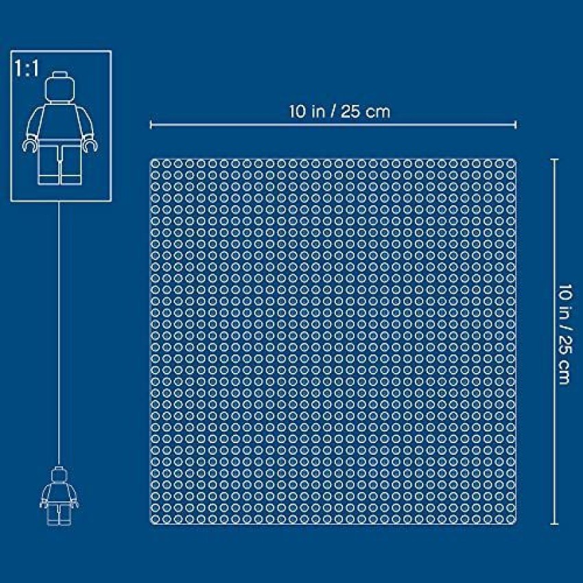 LEGO 10700 Classic Base Extra Large Building Plate 10 x 10 Inch Platform  Green Price in India - Buy LEGO 10700 Classic Base Extra Large Building  Plate 10 x 10 Inch Platform Green online at