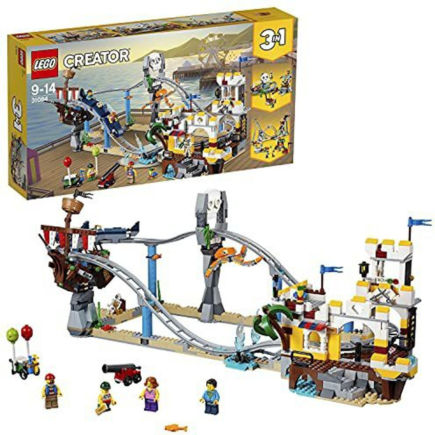 LEGO Creator Pirate Roller Coaster 31084 Creator Pirate Roller Coaster 31084 shop for LEGO products in India. Flipkart