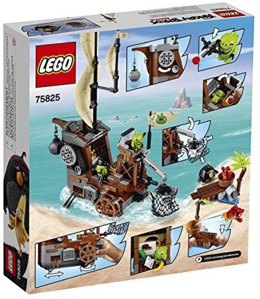 LEGO Angry Birds Piggy Pirate Ship 75825 