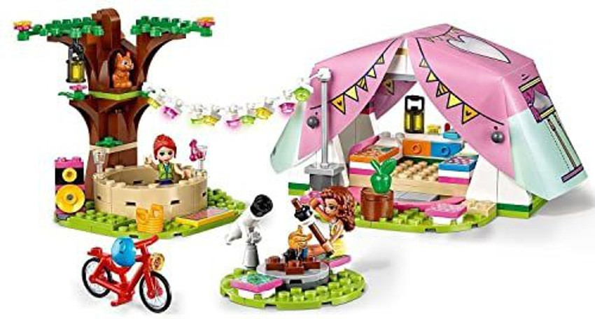 Lego friends 41392 best sale nature glamping adventure