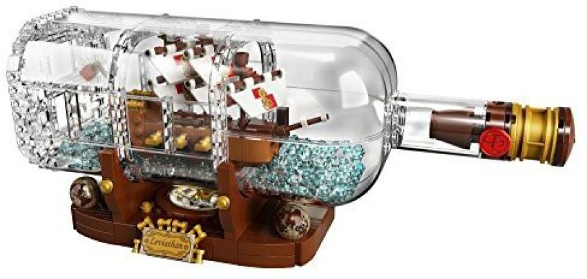 Lego Ideas Ship in A Bottle 92177 Expert Building Kit